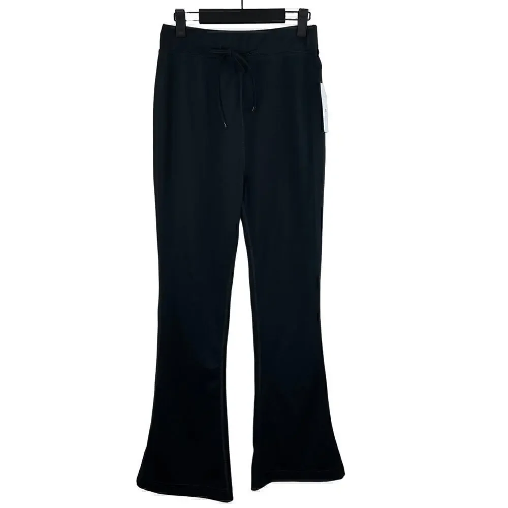 NWT Spiritual Gangster Charcoal Grey Metta High Rise Flare Yoga Pants Size Small